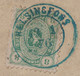 FINLANDE - N°19 - SUR FRAGMENT DE LETTRE - OBLITERATION HELSINGFORS LE 2-1-1876 - COTE OBLITERE 75€ - SUR LETTRE 6000€ - Used Stamps