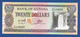 GUYANA - P.27(2) – 20 Dollars ND (1989) UNC Serie A/80 124692 - Guyana