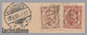LUXEMBOURG - 1909 Wm IV - 35c Nachnahme ETTELBRUCK III - HOSINGEN - Egide Herckmans - 1906 Guillaume IV