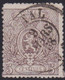 Belgie   .  OBP   .   25  (2 Scans)    .     O .    Gebruikt  . / .   Oblitéré - 1866-1867 Coat Of Arms