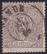 Belgie   .  OBP   .   25A  (2 Scans)    .     O .    Gebruikt  . / .   Oblitéré - 1866-1867 Piccolo Leone