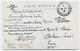 GRECE 1A AU RECTO CARTE SALONIQUE + TRESOR ET POSTES 25.11.1917 *510* - Covers & Documents