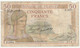 France - Billet De 50 Francs Cérès   Du  15 - 4 - 1937 - N°  D.5985-074  (dans L'état) - 50 F 1934-1940 ''Cérès''