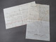 Frankreich 1892 Brief / Inhalt / Rechnung Briefkopf Schröder Freres Bordeaux An Den Baron Brincard Chateau La Bizoliere - Postdokumente