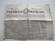 Frankreich 16.4.1828 Zeitung Courier Francais La Charte Mit Werbung / Anzeigen Paquebot Rote Stempelmarke Timbre Royal - 1800 - 1849