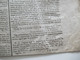 Delcampe - Frankreich 16.4.1828 Zeitung Courier Francais La Charte Mit Werbung / Anzeigen Paquebot Rote Stempelmarke Timbre Royal - 1800 - 1849