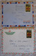 Lettre Avion Nouvelle Calédonie - Lot 7 Lettres 1966-1967 Affranchissements Divers - Airmail Covers Pour Sanary - Lettres & Documents