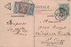 SEINE MARITIME - LE HAVRE PORT - 28-2-1907 POUR ST OUEN - SEINE - CARTE POSTALE TAXEE A 20c AVEC 2x5C BLEU ET 10C BRUN. - 1859-1959 Cartas & Documentos