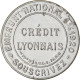 Monnaie, France, Credit Lyonnais, 10 Centimes, 1920, Timbre-Monnaie, TTB+ - Monétaires / De Nécessité
