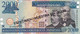 Dominican Republic 2000 Pesos 2002 SPECIMEN UNC P-174s1 "free Shipping Via Registered Air Mail" - Dominicaine