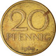 Monnaie, République Démocratique Allemande, 20 Pfennig, 1969, Berlin, TB - 20 Pfennig
