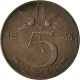 Monnaie, Pays-Bas, Beatrix, 5 Cents, 1948, TB+, Cuivre-Nickel-Zinc - 5 Centavos