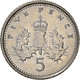 Monnaie, Grande-Bretagne, 5 Pence, 2001 - 5 Pence & 5 New Pence