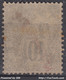 NOSSI BE : ALPHEE DUBOIS 10c NOIR N° 23 OBLITERATION TRES LEGERE - Used Stamps