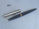 Authentic Vintage Parker 45 Black 14k Gold Nib Fountain Pen USA (#57) - Stylos