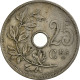 Monnaie, Belgique, 25 Centimes, 1908 - 25 Centimes