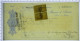 1600 LIRE ASSEGNO C/C AD INTERESSE BANCA D'ITALIA FILIALE HARAR 30/04/1938 SUP - Italian East Africa