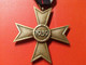 Abzeichen Orden WW2 Kriegsverdienstkreuz Ohne Schwerter 1939 An Öse Mit Band 2. Klasse - 1939-45