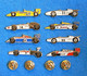 Delcampe - 8 PIN'S //  **  HONDA F-1 / WORLD CHAMPIONSHIP 1986 / 87 / 88 / 89 / 90 ** - Honda