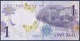 OMAN 1 RIAL P-48b FLOWER BUTTERFLY SULTAN QABOOS UNIVERSITY 2015 UNC - Oman