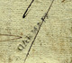 COTES D ARMOR LETTRE Maire De MEZLE -MAEL- CARHAIX  MARQUE POSTALE « CARHAIX » 1790 NOTABLE  QUEMENERPERTE CHEVAL - 1701-1800: Precursori XVIII