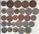 GREAT BRITAIN  - LOT 27 DIFFERENT COINS FROM  1 FARTHING 1847 UP TO  2 POUNDS 2008 ,  LM1.23 - Collections