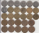 Delcampe - BELGIUM -LOT B 142  DIFFERENT COINS FROM  20 CENTIMES 1953 UP TO 20 FRANCS 1996 (TABEL)+ 8 COINS BONUS, LM1.25 - Collections