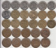 Delcampe - BELGIUM -LOT B 142  DIFFERENT COINS FROM  20 CENTIMES 1953 UP TO 20 FRANCS 1996 (TABEL)+ 8 COINS BONUS, LM1.25 - Collections