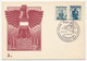 AUTRICHE - Carton Non Adressé, Oblit Temporaire Wien 1 - Wiener Internationale Frühjahrsmesse - 18/3/1951 - Briefe U. Dokumente