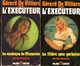 4 Romans - De Gérard De Villiers  Présente L ' Executeur N 13 . 32 . 41 Et 61-  Editions Plon Hunter - Roman Noir