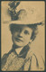 GIRL Vintage Postcard - Mode