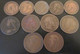 Great-Britain - 11 Monnaies Half / One Penny Victoria, Edward VII, George V - 1898 à 1920 - Colecciones