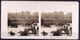 ORIGINALE PHOTO STEREO Ca 1890 * BERLIN - WAHREND DES MITTAGSKONZERTS IM LUSTGARTEN * Selten !! - Visionneuses Stéréoscopiques