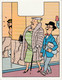 Tintin : Lot De 4 Anciens Cahiers D'école Tintin Vierge ( Sans écritures à L'intérieur ). (Voir Photos ) - Material Y Accesorios