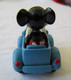 Delcampe - Pixi Mickey Mouse En Voiture De Walt Disney - Beelden - Metaal