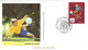 TIMBRES FRANCE 98 XVI COUPE DU MONDE DE FOOBALL 12 ENVELOPPES PREMIER JOUR D EMISSION - Documentos Del Correo