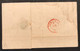 Medaillon OBP 7 Op Brief 6 AVR 1857 - P118 TIRLEMONT - Verviers - 1851-1857 Medaillen (6/8)