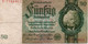 Germany 50 Reichsmark 1933 Circulated - 50 Mark