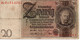 Germany 20 Reichsmark 1929 Circulated - 20 Mark