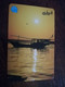 QATAR  PUBLIC TELECOM CORPORATION / PAY PHONE  MAGNETIC/ AUTELCA   Q 20   QTR 43  DHOW AT SUNRISE        **9105** - Qatar