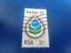 Rsa - Water 70 - 2 1/2 C. - Multiicolore - Oblitéré - Année 1970 - - Oblitérés