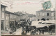Salvagnac - La Halle Et Le Marché. GRANDE ANIMATION. Circulée 1906 - Salvagnac