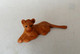 Figurine CLAIRET 43 - ANIMAUX - LIONCEAU COUCHE (2) ZOO 1954 Pas Starlux Elastolin Ougen Jim Cyrnos - Other & Unclassified