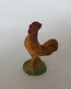 FIGURINE CLAIRET FERME COQ (1) Vers 1954 Pas Starlux - Pájaros – Gallinas & Gallos