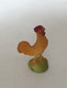 FIGURINE CLAIRET FERME COQ (4) Vers 1954 Pas Starlux - Vogels - Hoenen & Hanen