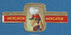 Delcampe - 24 Bagues De Cigares Mercator, Série I Couvre-chefs Militaires, Thème Militaire Soldat Uniforme Coiffure - Cigar Bands