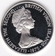 Îles Vierges Britanniques, 1 Dollar 1975 , Oiseau, Elizabeth II, En Argent, KM# 6a, UNC, Neuve - British Virgin Islands