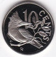 Îles Vierges Britanniques, 10 Cents 1974 , Oiseau, Elizabeth II, En Cupronickel, KM# 3, UNC, Neuve - Jungferninseln, Britische