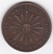 Uruguay 1 Centesimo 1869 H Heaton, En Bronze , KM# 11 - Uruguay