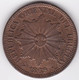 Uruguay 4 Centesimos 1869 H Heaton, En Bronze , KM# 13 - Uruguay